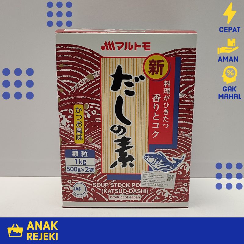 

Marutomo Shin Dashi No Moto Katsuo 1kg - Hondashi Bumbu Bonito Jepang