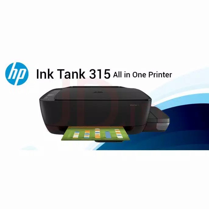 Printer HP Ink Tank 315 All in One (Tinta infus Print Scan Copy) RESMI