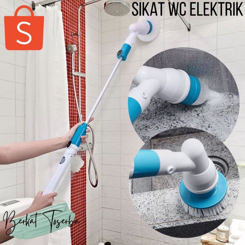 Sikat Elektrik Lantai WC Dinding