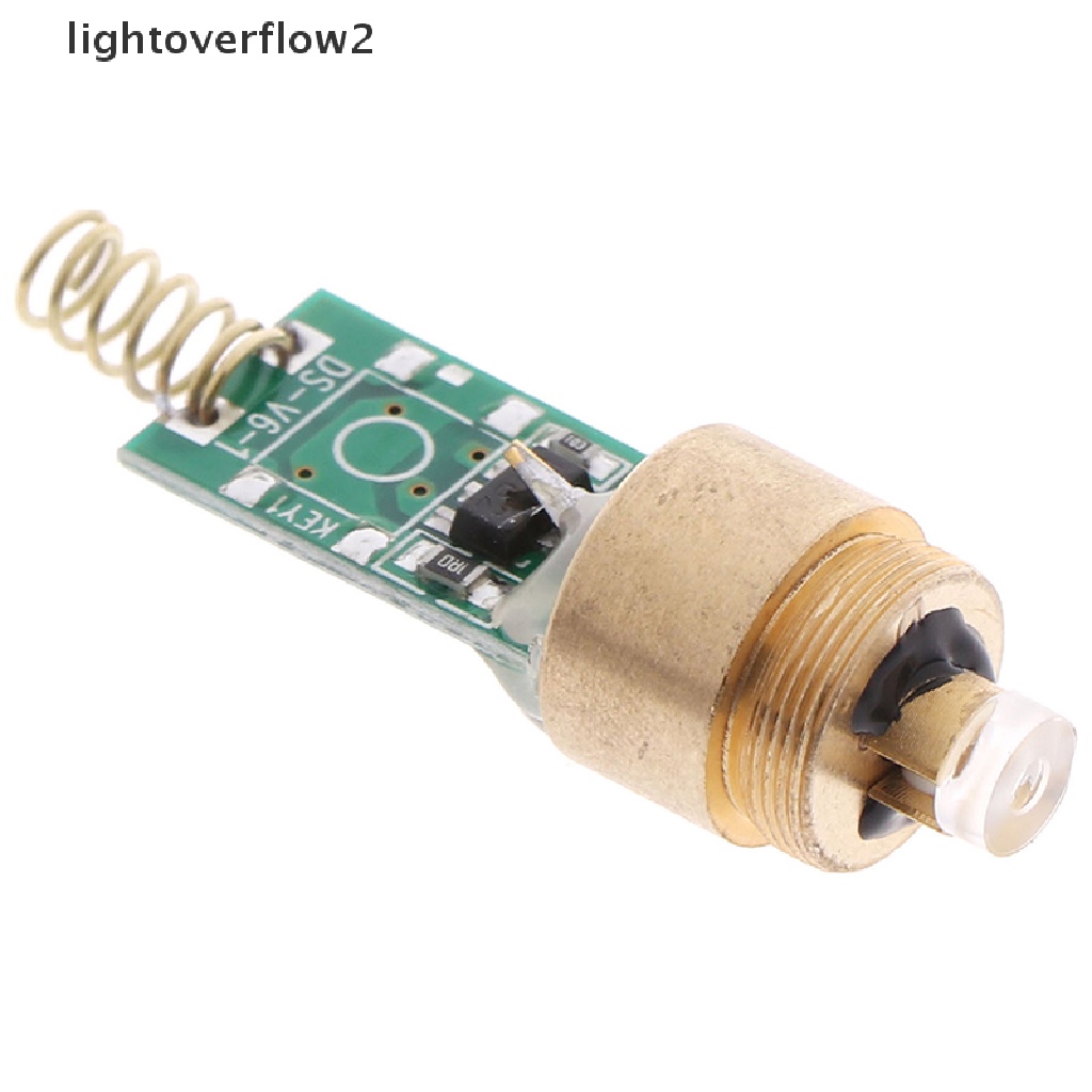 (lightoverflow2) Modul laser Dioda / Lampu 532nm Warna Hijau Untuk Laboratorium / Kerja