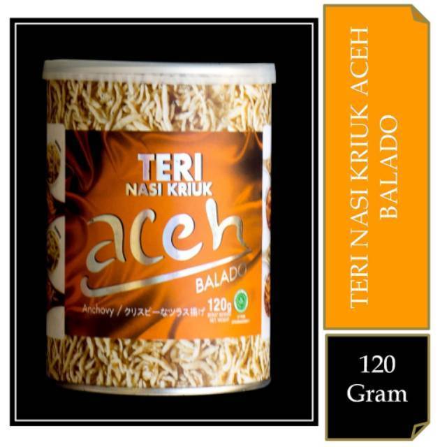 

Teri Nasi Kriuk Aceh Rasa Balado 120gr