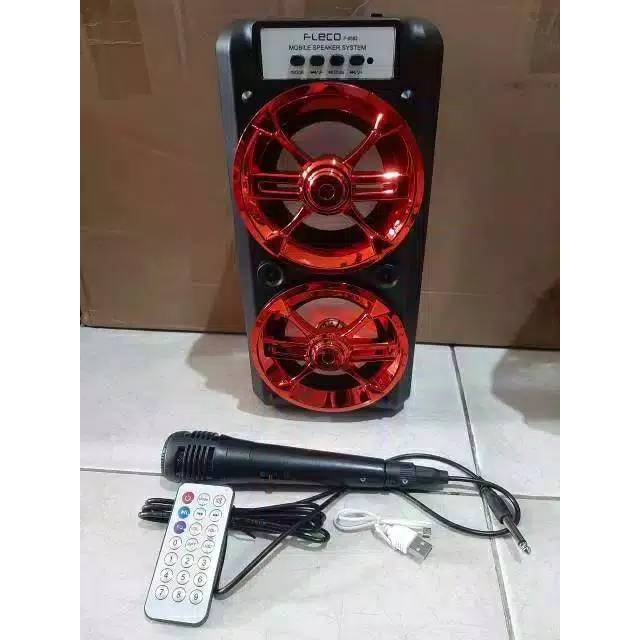 Speaker bluetooth fleco F-6581/6582 plus mic remote USB