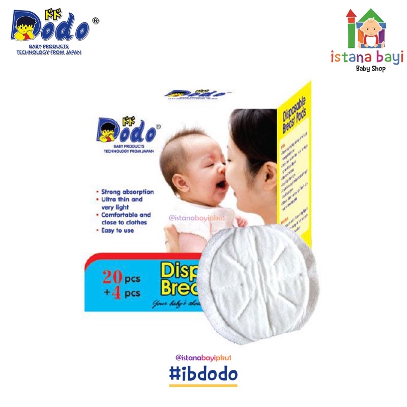 Dodo Disposable Breast pad - penyerap Asi