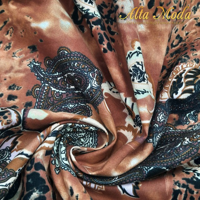 

Alta Moda Katun Voile Paisley Vintage Coklat (1M)