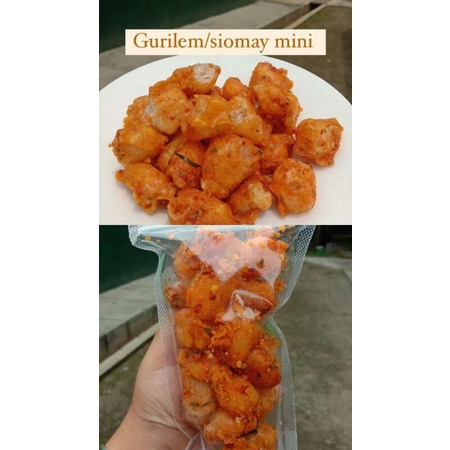 

murah gurilem / somai mini pedas daun jeruk