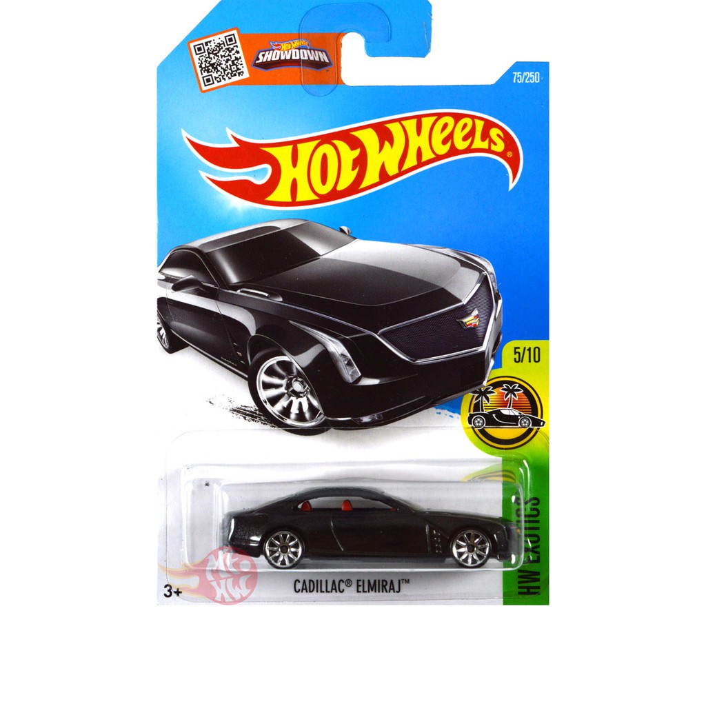Cadillac Elmiraj HITAM / BLACK - HW Hot Wheels Hotwheels