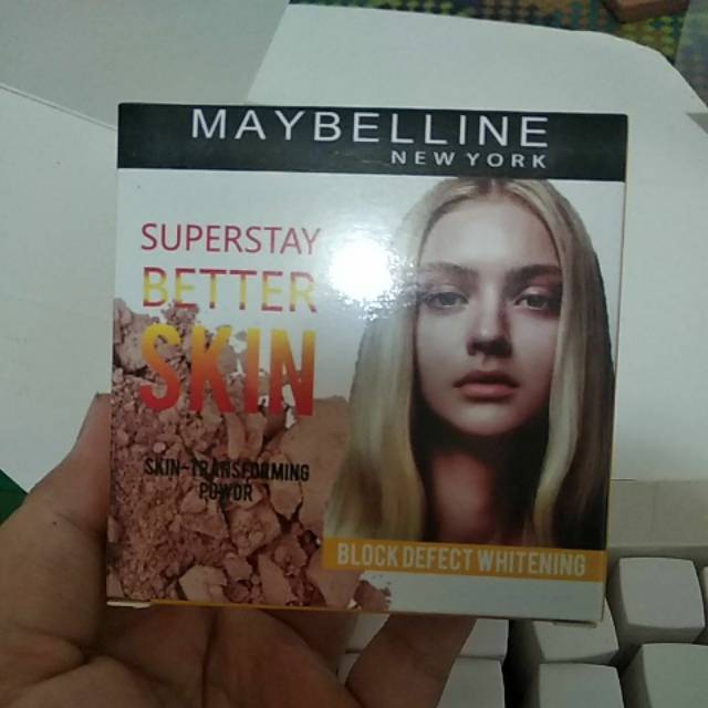 Maybelline superstay bedak