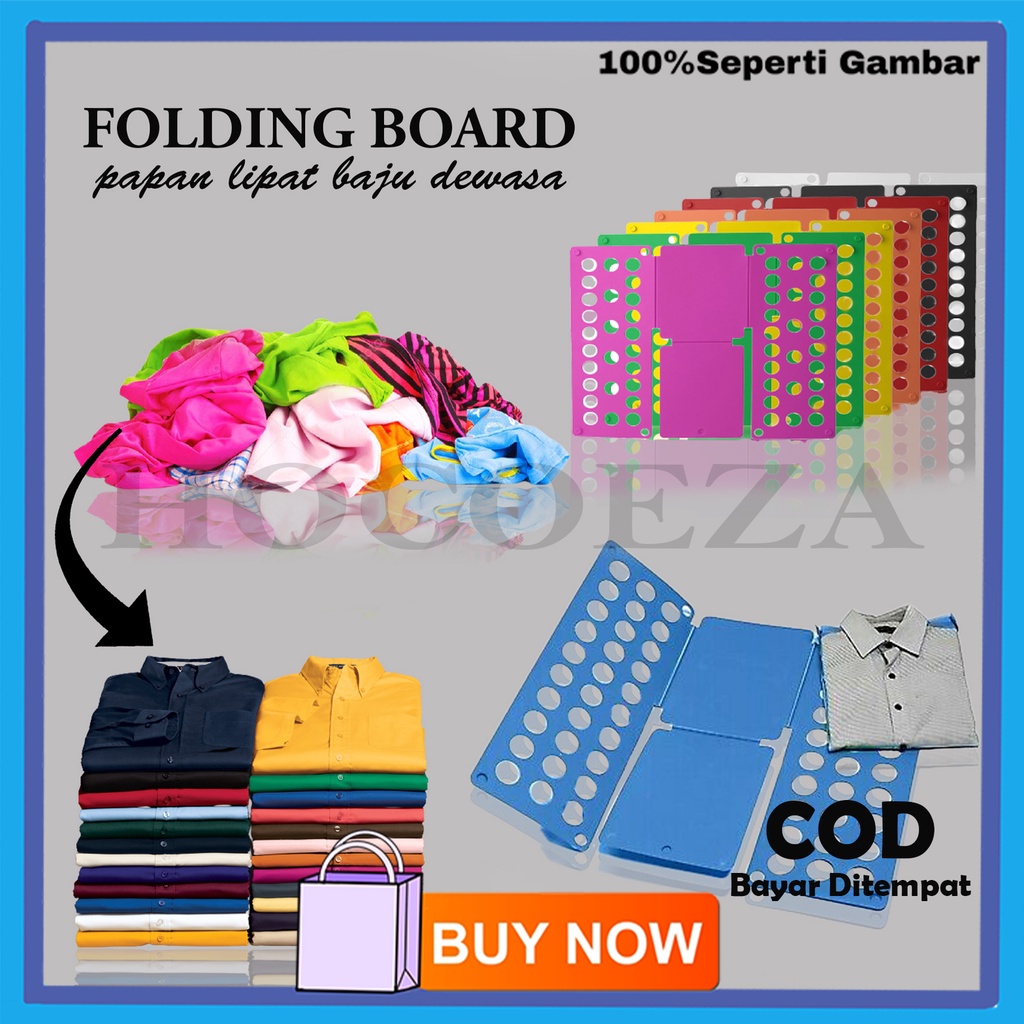 ALAT PAPAN CETAK LIPAT BAJU FOLDING BOARD FLIPFOLD LAUNDRY CLOTHES UKURAN DEWASA MUDAH PRAKTIS VA236