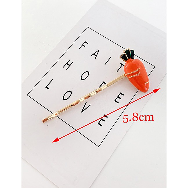 LRC Anting Tusuk Fashion Alloy Carrot Hairpin F56118