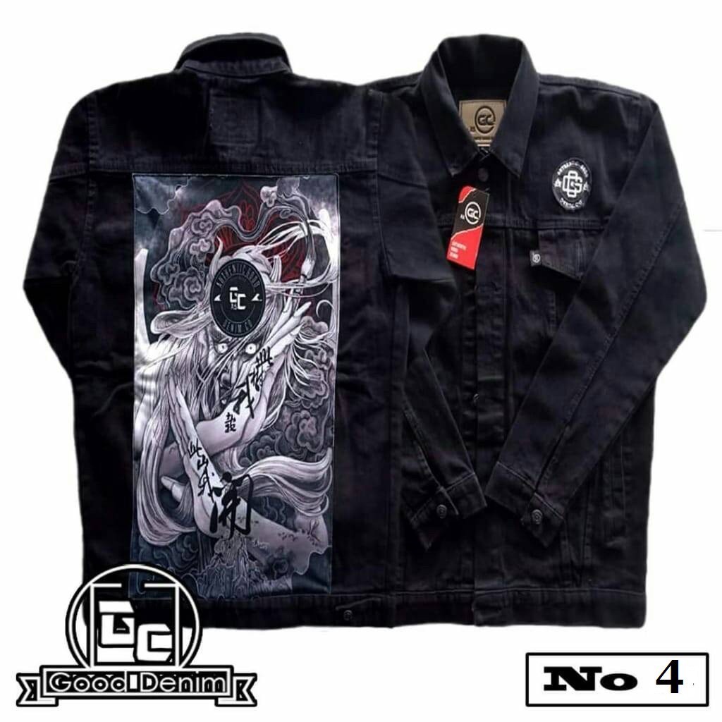 JAKET JEANS DENIM PRINTING PRIA GAMBAR BELAKANG 04