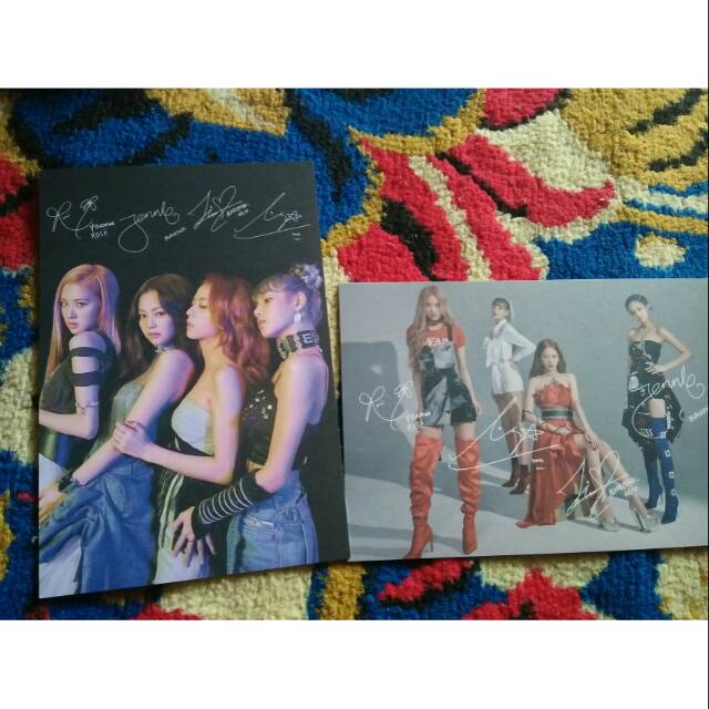 BLACKPINK POSTCARD BENEFIT