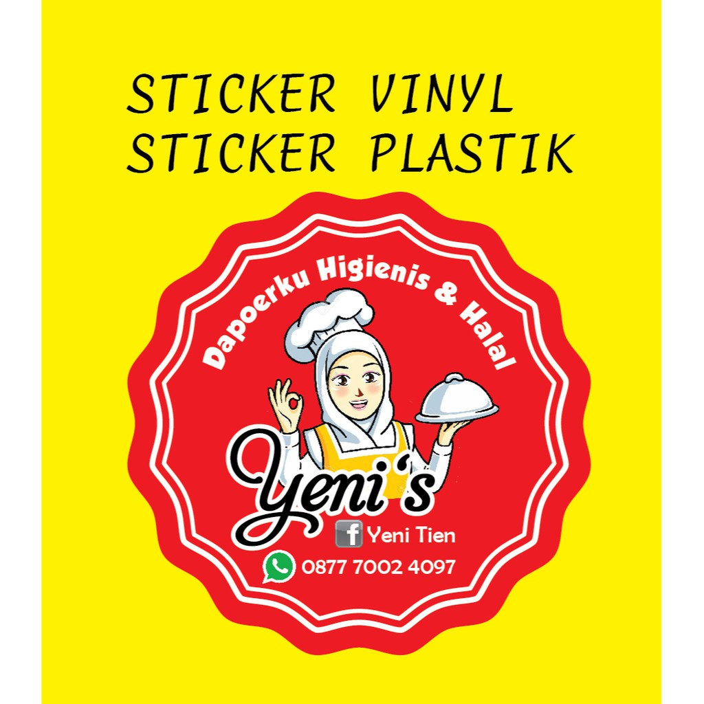 

Stiker plastik/Stiker Vinyl / sticker / stiker label / sticker label /label plastikw