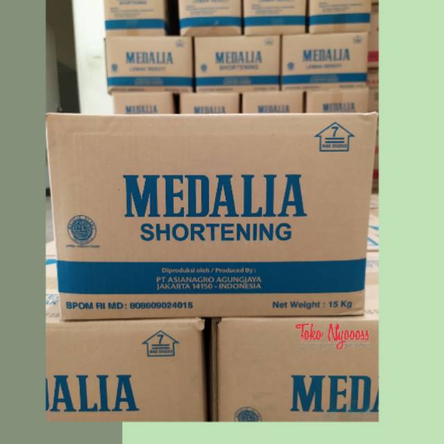 Medalia Shortening 15kg Bulk Mentega Putih Murah Dan Berkualitas Mentega Putih Untuk Roti Shopee Indonesia