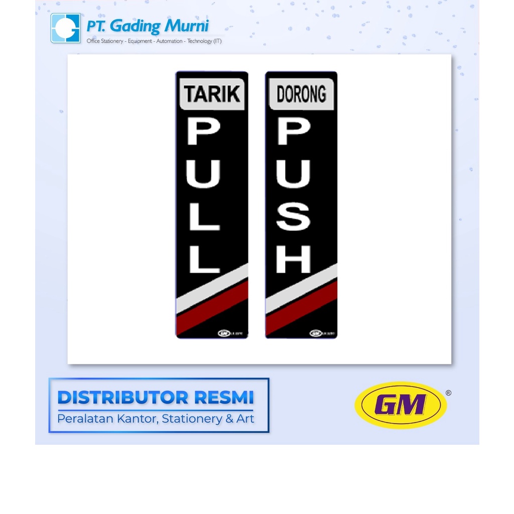 

GM LABEL KECIL LK 228 WARNA PUSH