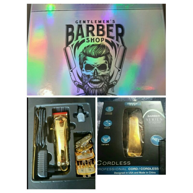 HAIR CLIPPER GOLD/CLIPER PLATINUM/CLIPER UBEATOR/CLIPPER CORDLESS/CLIPER BARBERSHOP/ALAT CUKUR