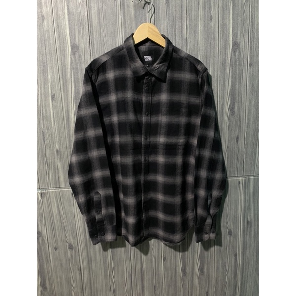 Kemeja Flannel Design united second Veterano Like new preloved original casual murah terbaik