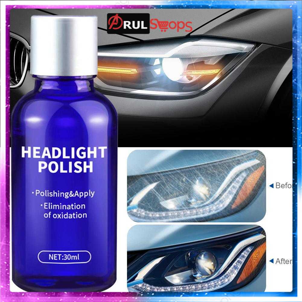 Goxfaca Cairan Pemutih Lampu Mobil Headlight Polish 30ml - LE01646