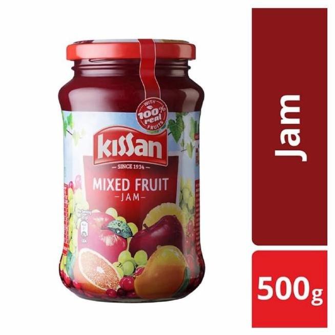 

Open DS] MIXED FRUIT JAM KISSAN 500G / Selai Buah Campuran / sandwich Bread-Jam