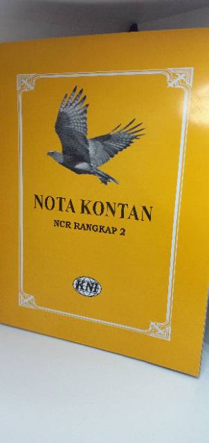 Nota kontan NCR rangkap 2 kecil