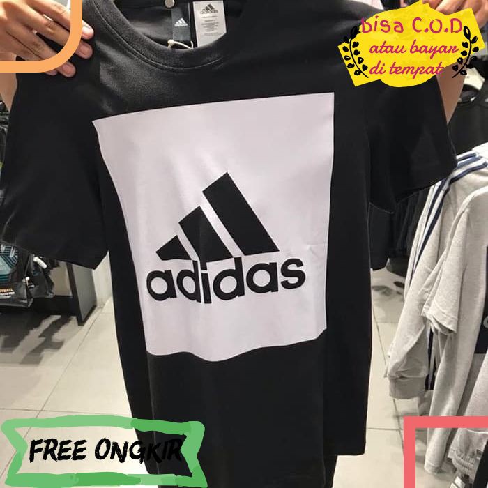 [COD]665 BAJU KAOS OBLONG POLOS T-SHIRT DISTRO PRIA WANITA MURAH ORI ADIDAS KOTAK ANAK DEWASA