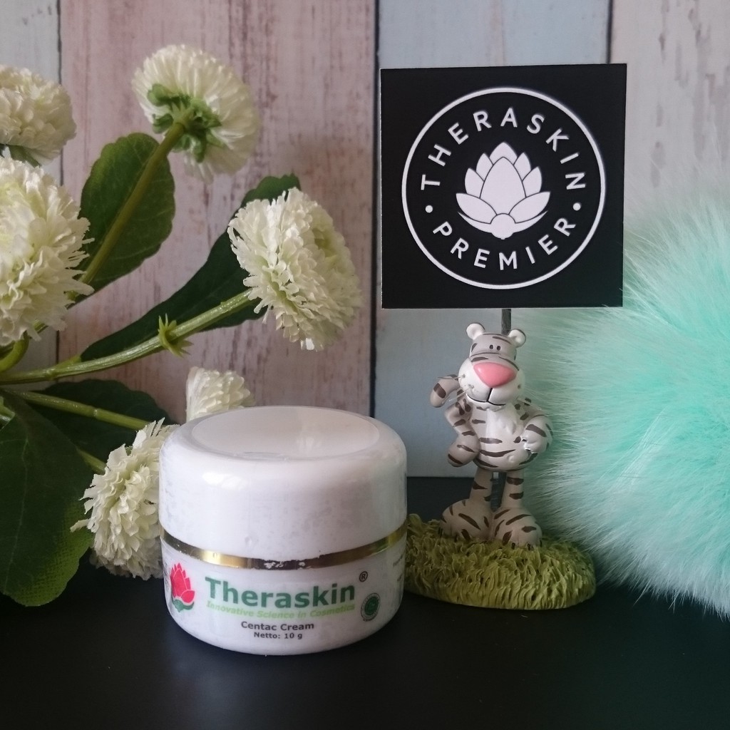THERASKIN CENTAC CREAM / OBAT JERAWAT / BEKAS JERAWAT