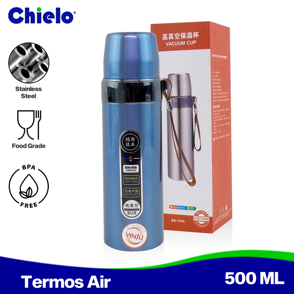 Jual YINJU Termos Stainless Steel 500 ML Air Panas Tahan Lama Besi
