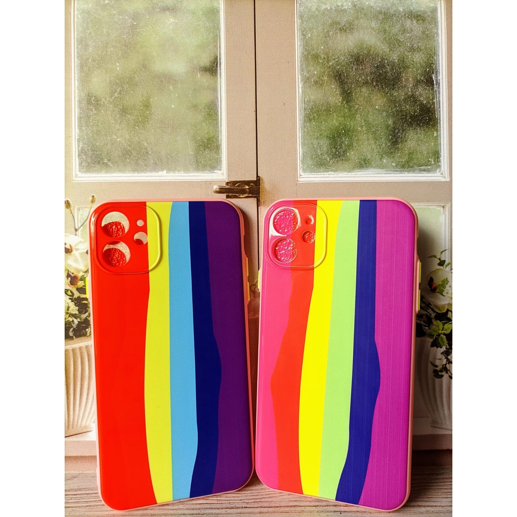 Case Hp Softcase Handphone Casing Soft Case Rainbow Pelangi Samsung A02 A02S A22 5G Karakter