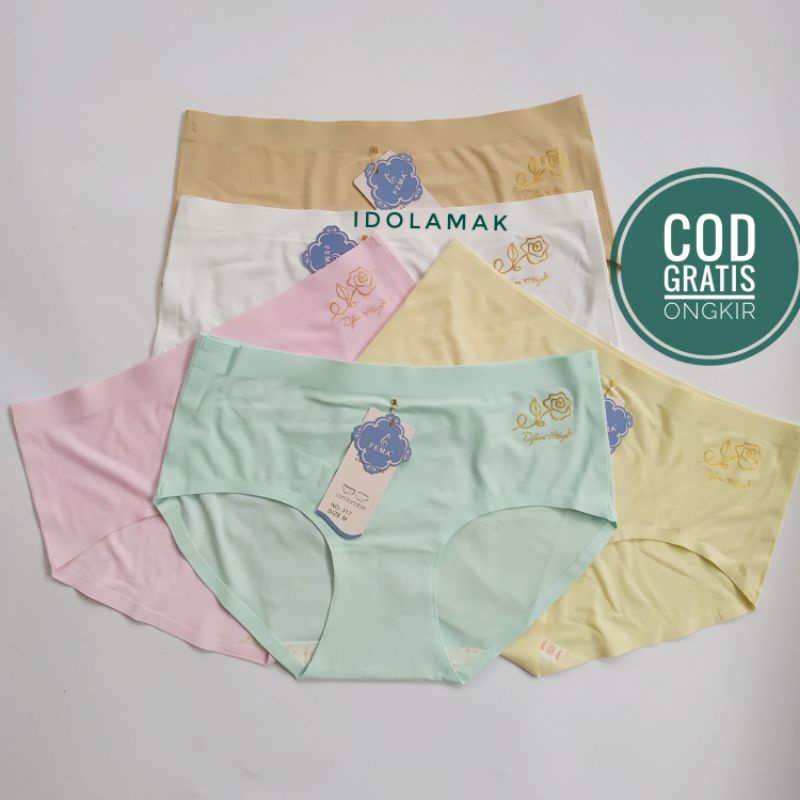 CD Import Wanita |  Celana Dalam Seamles | Underwear Wanita FEMA