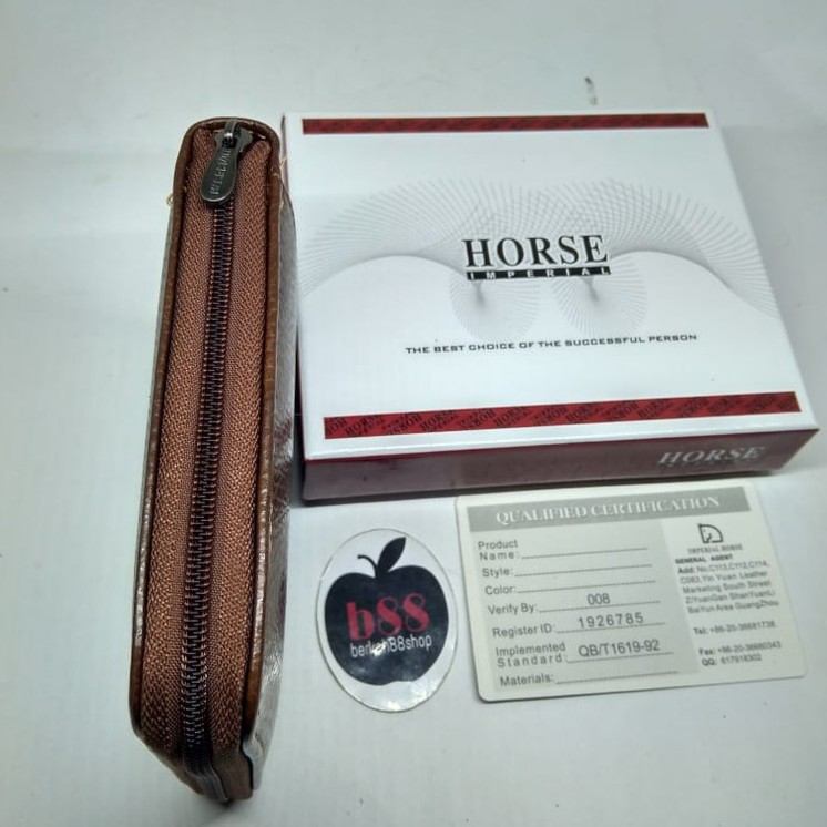 Dompet / Dompet Import / Dompet Pria Wanita Kulit Asli / Imperial Horse 024K