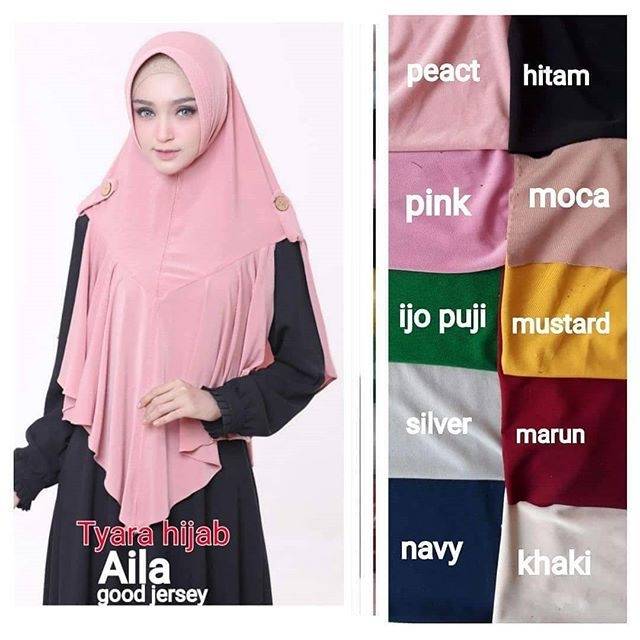 Jilbab bergo AILA