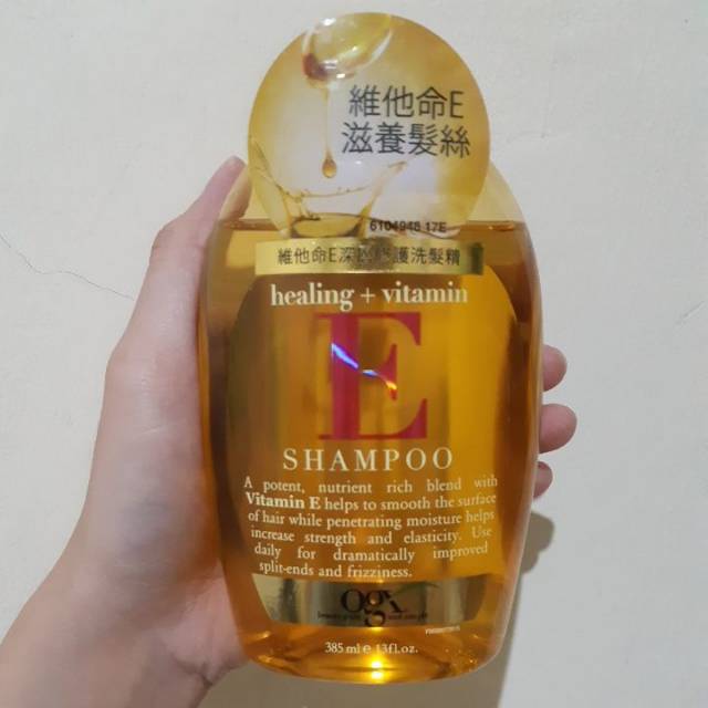 OGX healing + vitamin E shampoo 385 ml