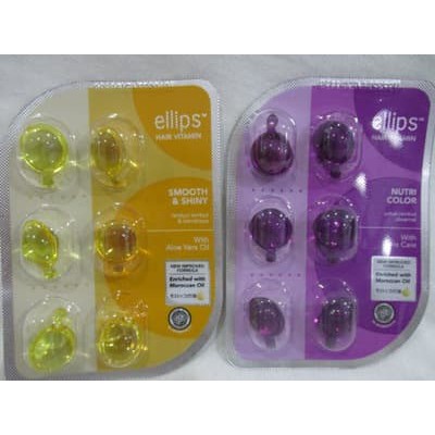 ELLIPS Hair Vitamin Pro Keratin Complex Blister/Vitamin Rambut Modern***