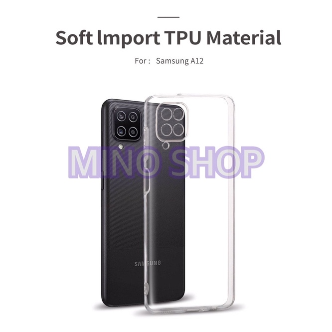 SOFTCASE TRANSPARAN SAMSUNG A12 - A125F PREMIUM CLEAR SOFT CASE