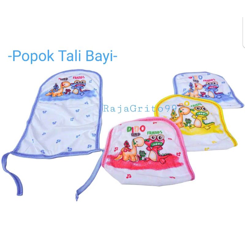 Popok Tali Bayi Murah ( Grosir 12 pcs) Popok Bayi motif sablon / Popok Bayi ikat PE print grosir