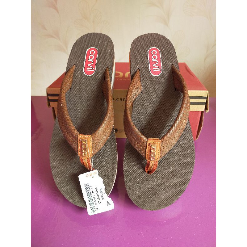 carvil ori sandal wanita wedges size 37