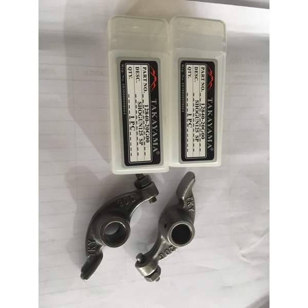 rocker arm platuk klep shogun 125 sp sogun 125