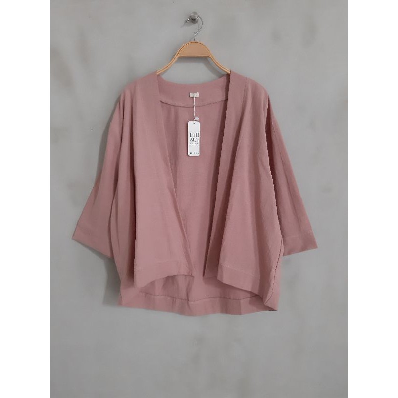 TOB YURI OUTER WANITA-Dusty rose