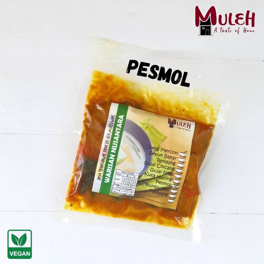 

vegetarian veggieway pesmol/ikan pesmol vegan