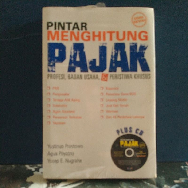 buku pajak. Pintar menghitung pajak