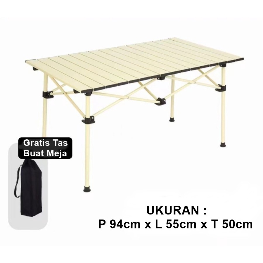 Meja Lipat Camping Folding Table Portable 992