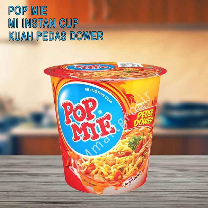 

POP MIE KUAH PEDES DOWER RASA AYAM PEDAS 75g