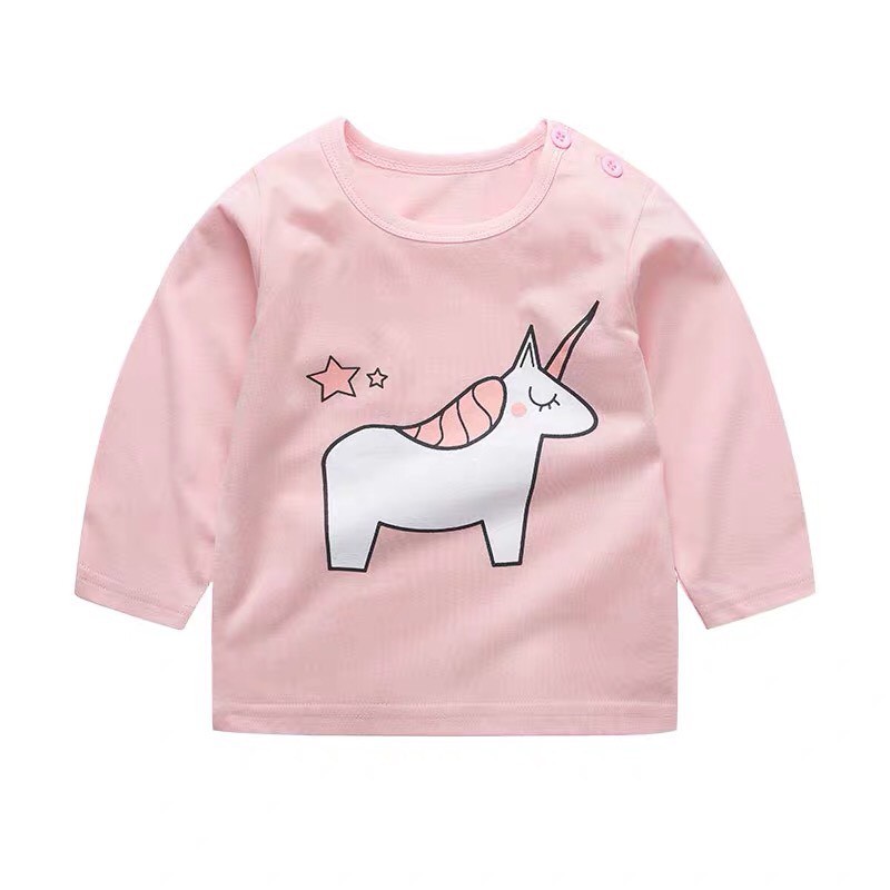 BAJU KAOS TSHIRT ANAK UNICORN PONY STRAWBERRY IMPOR