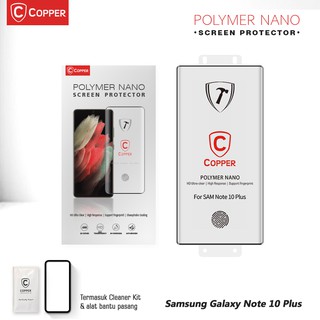 Samsung Galaxy Note 10 Plus - COPPER Polymer Nano Tempered Glass