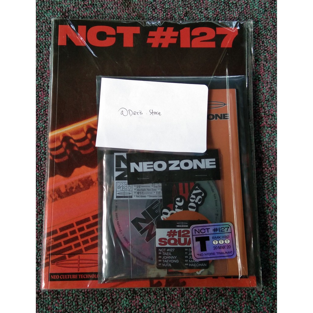 [ READY STOCK ] ALBUM NCT 127 NEOZONE T VER SEALED