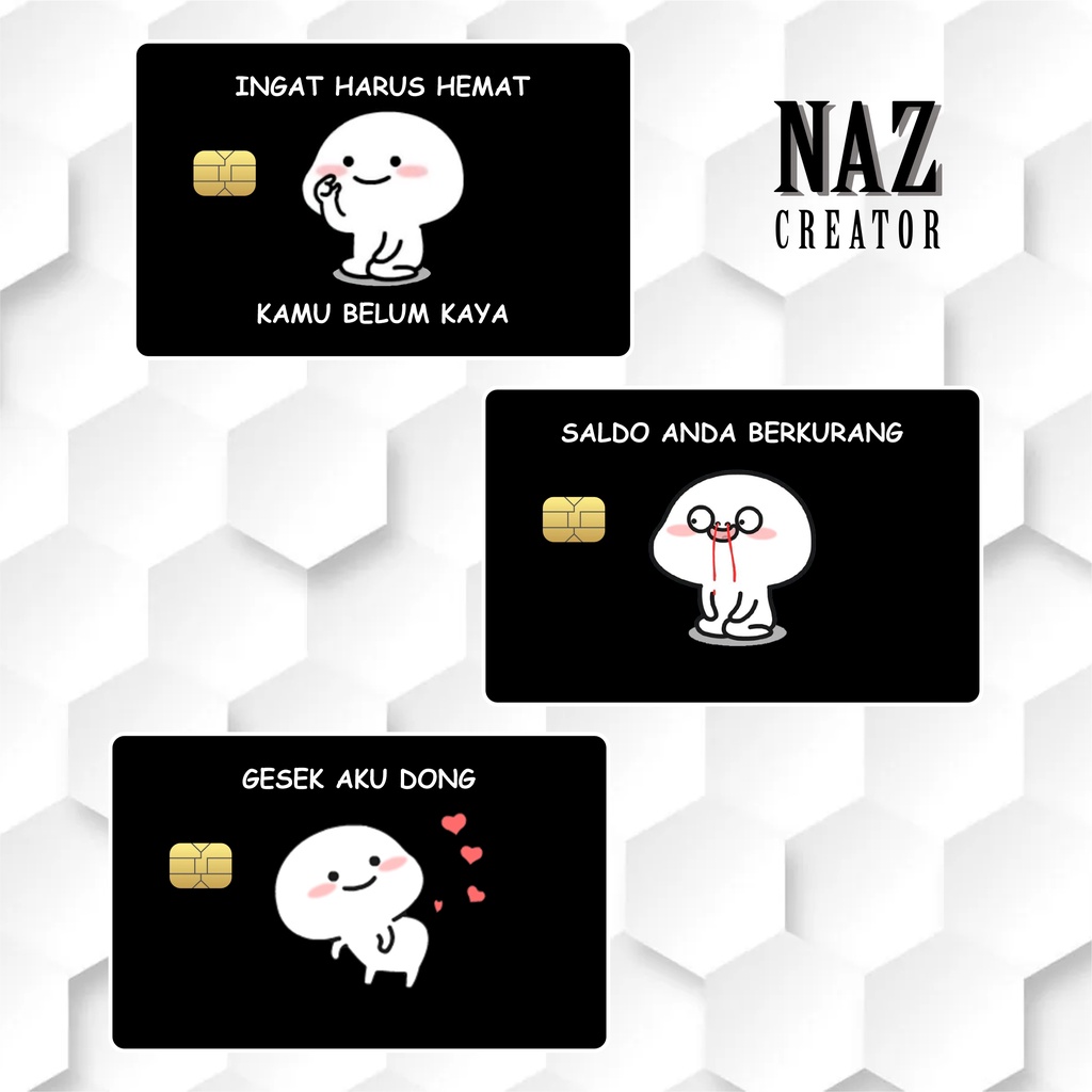 

SKIN CARD PENTOL STIKER