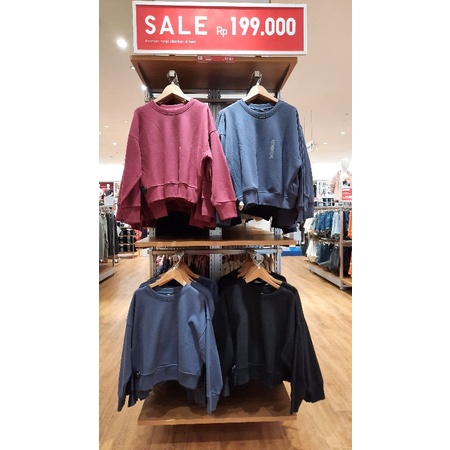 JASTIP UNIQLO SALE SWEATER WANITA