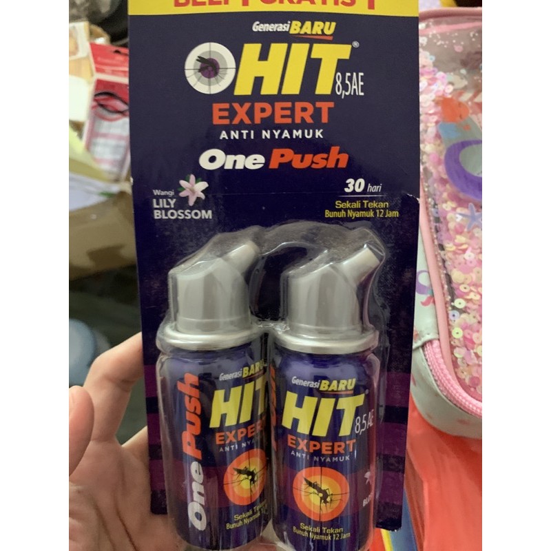 HIT expert anti nyamuk One Push buy1 get 1