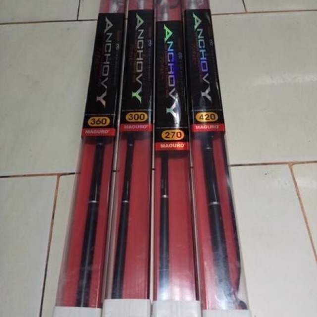 Joran Maguro ANCHOVY | MOLLUSCA | Telescopic Iso | Joran Antena