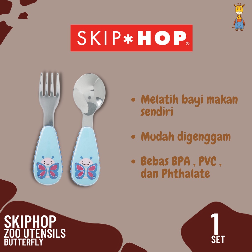 SkipHop Zoo Utensils