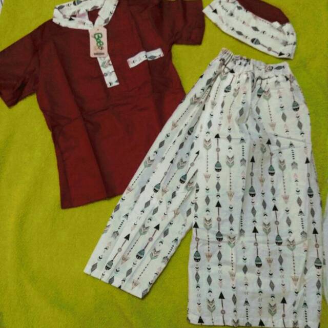 Set Koko Celana Sarung Anak